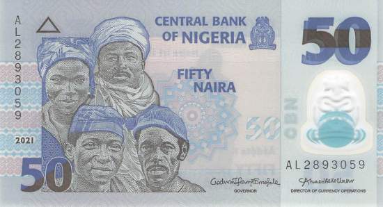 50 Naira 2021
